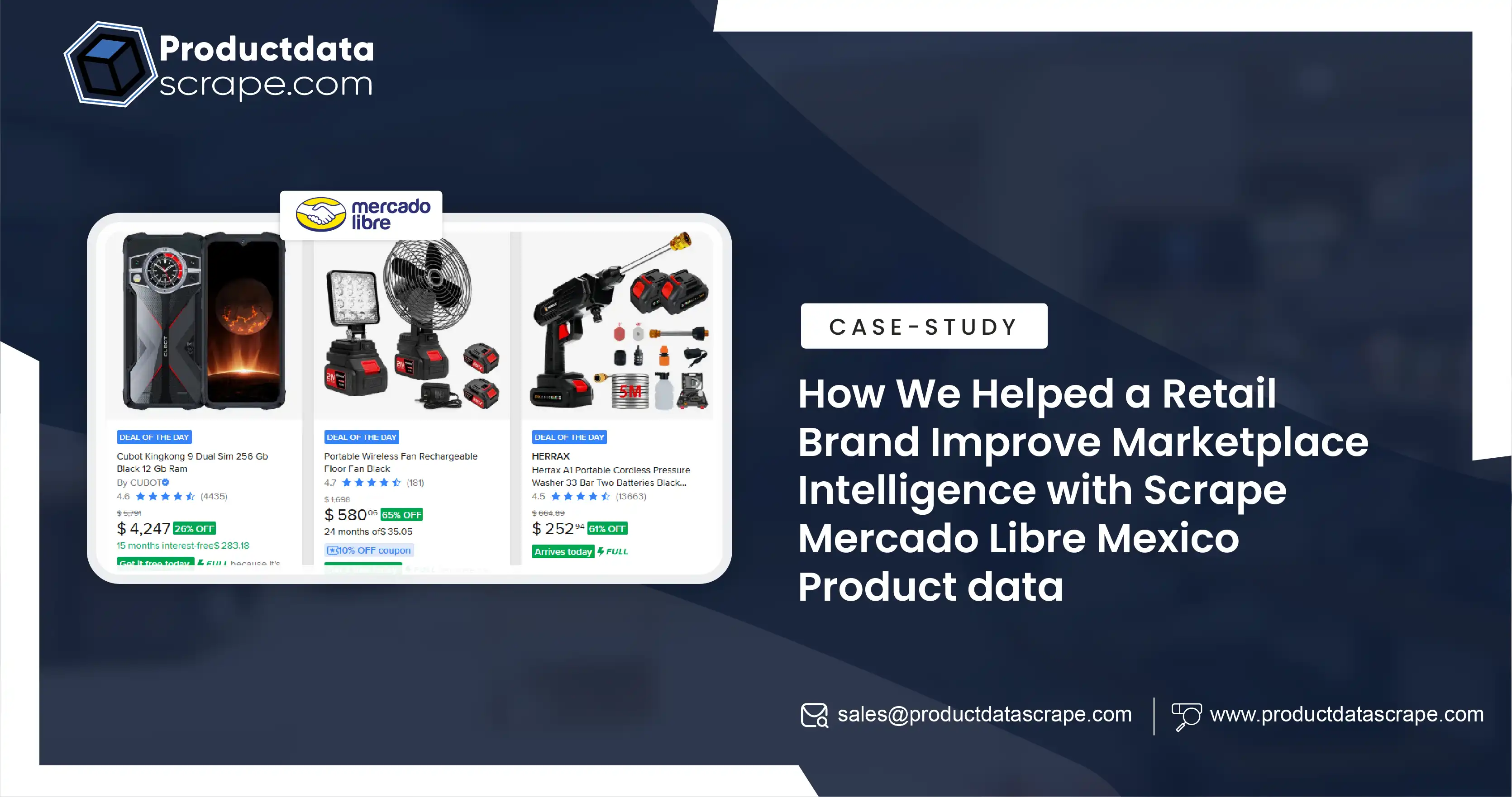 How We Helped a Retail Brand Improve Marketplace Intelligence with Scrape Mercado Libre Mexico Product data